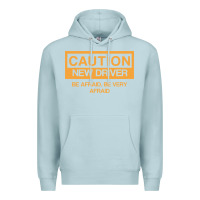 Blue Mist caution new student driver funny Premium Hoodie - linhVisuals