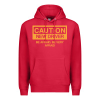Cardinal caution new student driver funny Premium Hoodie - linhVisuals