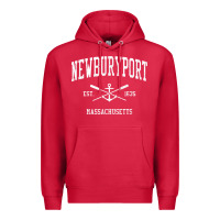Cardinal newburyport ma vintage crossed oars & boat anchor sports t shirt Premium Hoodie - linhVisuals