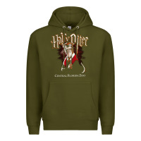 Army Green hairy otter [tb] Premium Hoodie - linhVisuals