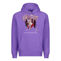Purple hairy otter [tb] Premium Hoodie - linhVisuals