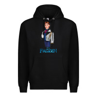 Black hans frozen Premium Hoodie - linhVisuals