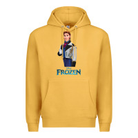 Mustard hans frozen Premium Hoodie - linhVisuals