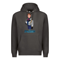 Smoke hans frozen Premium Hoodie - linhVisuals