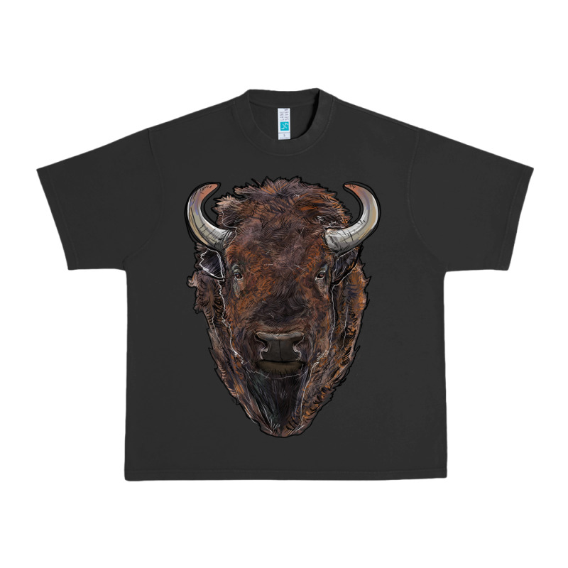 American Bison Urban Heavy Tee by RanaPortraitStore | Teevron