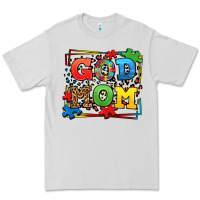 Dove Grey autism god mom Premium Tee - LillyAllenDesigns