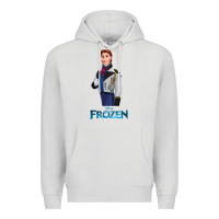 Dove Grey hans frozen Premium Hoodie - linhVisuals