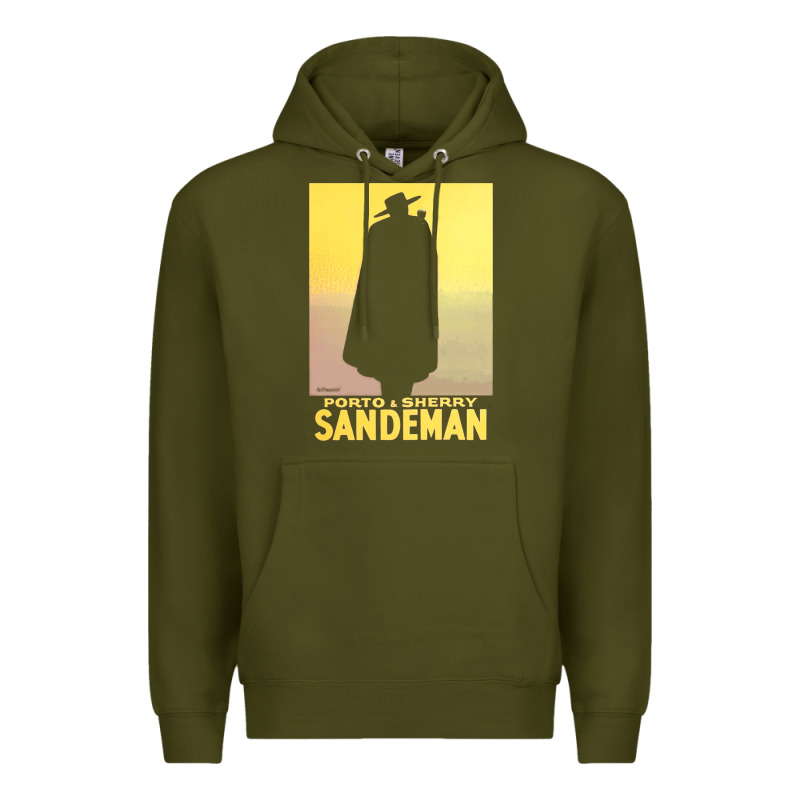 Sandeman, From Vintage Port & Sherry Advertisement   Vintage Advertise Premium Hoodie by linhVisuals | Teevron