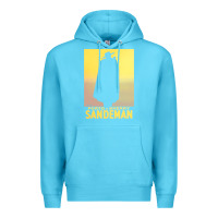 Ocean Blue sandeman, from vintage port & sherry advertisement   vintage advertise Premium Hoodie - linhVisuals