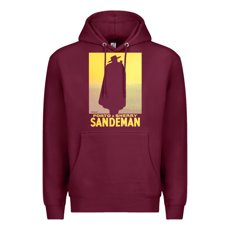 Sandeman, From Vintage Port & Sherry Advertisement   Vintage Advertise Premium Hoodie by linhVisuals | Teevron