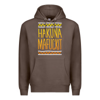 Coffee hakuna mafuckit [tb] Premium Hoodie - linhVisuals