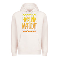 Pale Pink hakuna mafuckit [tb] Premium Hoodie - linhVisuals