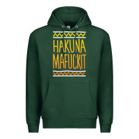 Sports Green hakuna mafuckit [tb] Premium Hoodie - linhVisuals
