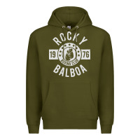 Army Green rocky boxing club Premium Hoodie - linhVisuals