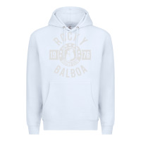 White rocky boxing club Premium Hoodie - linhVisuals
