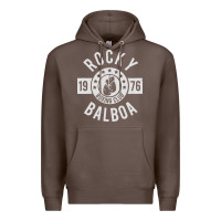 Coffee rocky boxing club Premium Hoodie - linhVisuals