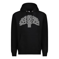 Black oakland california hoodie   oak tree Premium Hoodie - linhVisuals