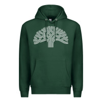 Sports Green oakland california hoodie   oak tree Premium Hoodie - linhVisuals