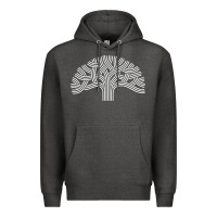 Charcoal Heather oakland california hoodie   oak tree Premium Hoodie - linhVisuals