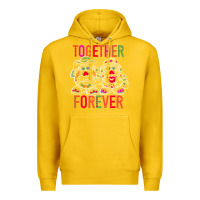 Lemon mr. & mrs. potato head day of the dead together forever premium t shir Premium Hoodie - linhVisuals