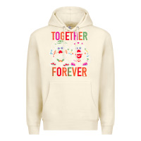 Sandshell mr. & mrs. potato head day of the dead together forever premium t shir Premium Hoodie - linhVisuals
