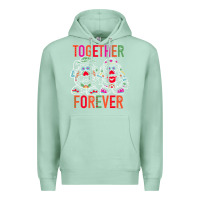 Seafoam mr. & mrs. potato head day of the dead together forever premium t shir Premium Hoodie - linhVisuals