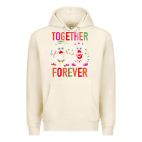 Tofu mr. & mrs. potato head day of the dead together forever premium t shir Premium Hoodie - linhVisuals