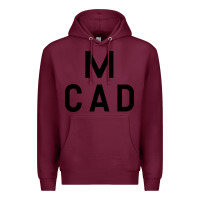 Burgundy Minneapolis College of Art and Design Premium Hoodie - linhVisuals