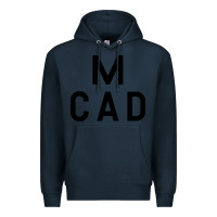 Navy Minneapolis College of Art and Design Premium Hoodie - linhVisuals
