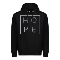 Black hope quote Premium Hoodie - linhVisuals