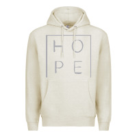 Oatmeal Heather hope quote Premium Hoodie - linhVisuals