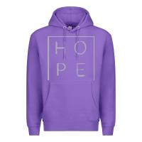 Purple hope quote Premium Hoodie - linhVisuals