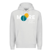 Dove Grey Moore College of Art and Design Premium Hoodie - linhVisuals