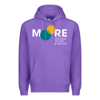 Purple Moore College of Art and Design Premium Hoodie - linhVisuals