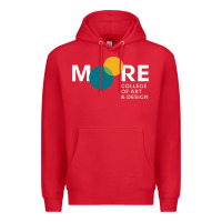 Red Moore College of Art and Design Premium Hoodie - linhVisuals