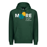Sports Green Moore College of Art and Design Premium Hoodie - linhVisuals