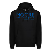 Black Moore College of Art and Design Premium Hoodie - linhVisuals