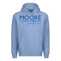 Colony Blue Moore College of Art and Design Premium Hoodie - linhVisuals