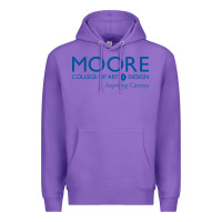Purple Moore College of Art and Design Premium Hoodie - linhVisuals