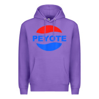 Purple peyote t shirt funny saying sarcastic novelty humor cool t shirt Premium Hoodie - linhVisuals