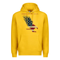Lemon courage is contagious and eagle Premium Hoodie - linhVisuals