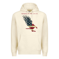 Sandshell courage is contagious and eagle Premium Hoodie - linhVisuals
