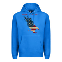 True Royal courage is contagious and eagle Premium Hoodie - linhVisuals