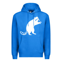 True Royal raccoon Premium Hoodie - linhVisuals