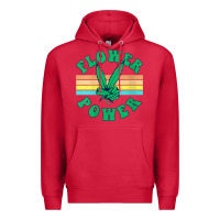 Cardinal womens flower power 420 thc pot weed medical marijuana funny weed v ne Premium Hoodie - linhVisuals