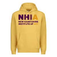 Antique Gold New Hampshire Institute of Art Premium Hoodie - linhVisuals