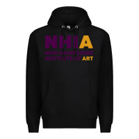 Black New Hampshire Institute of Art Premium Hoodie - linhVisuals