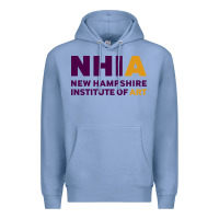 Colony Blue New Hampshire Institute of Art Premium Hoodie - linhVisuals
