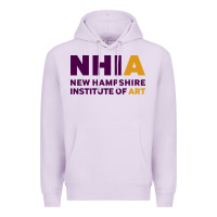 Lilac New Hampshire Institute of Art Premium Hoodie - linhVisuals
