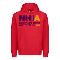 Red New Hampshire Institute of Art Premium Hoodie - linhVisuals